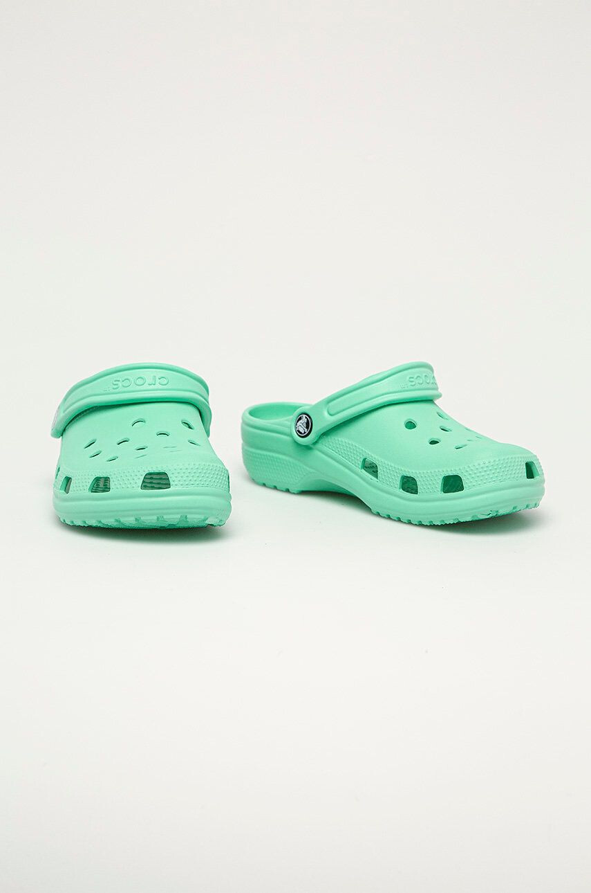 Crocs Papuci femei culoarea verde .CLASSIC.10001.-FRESCO - Pled.ro