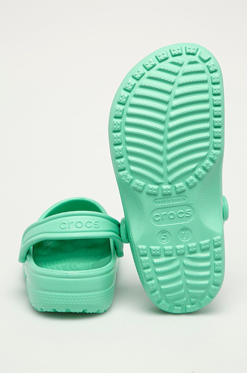 Crocs Papuci femei culoarea verde .CLASSIC.10001.-FRESCO - Pled.ro