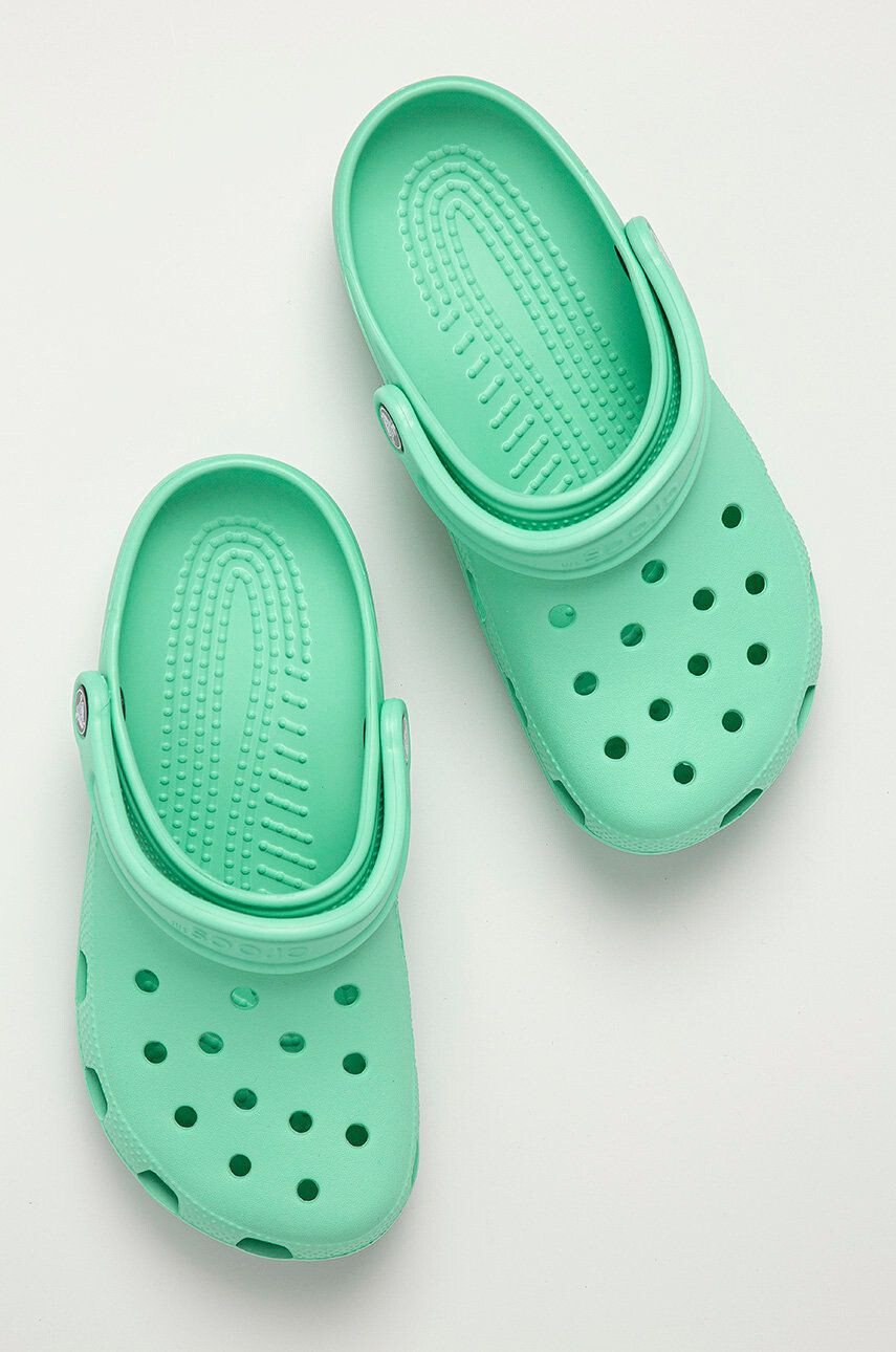 Crocs Papuci femei culoarea verde .CLASSIC.10001.-FRESCO - Pled.ro