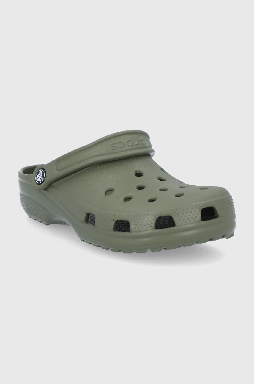 Crocs Papuci femei culoarea verde .CLASSIC.10001.-FRESCO - Pled.ro