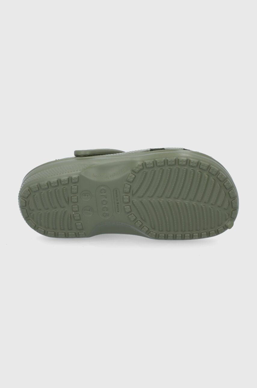 Crocs Papuci femei culoarea verde .CLASSIC.10001.-FRESCO - Pled.ro