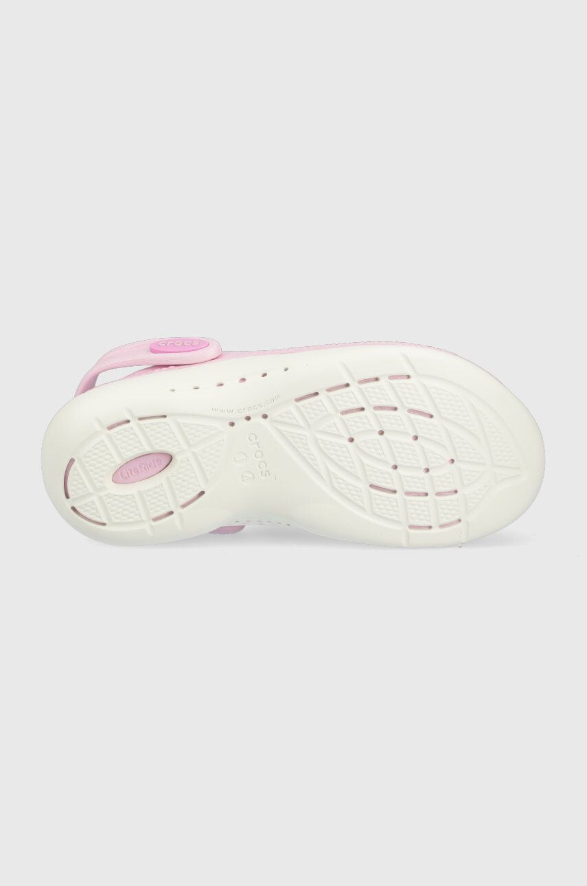 Crocs papuci culoarea violet - Pled.ro