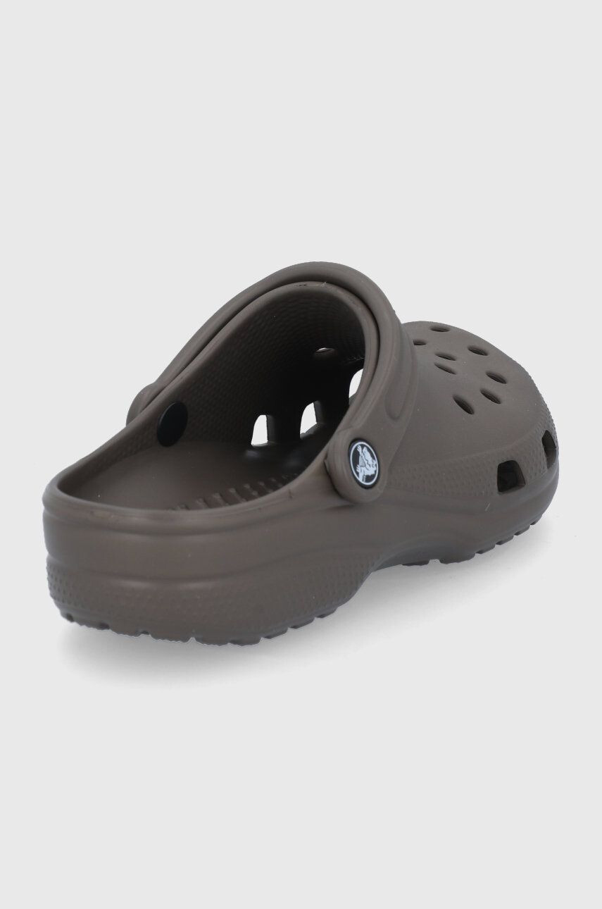 Crocs papuci Classic culoarea maro 10001 - Pled.ro