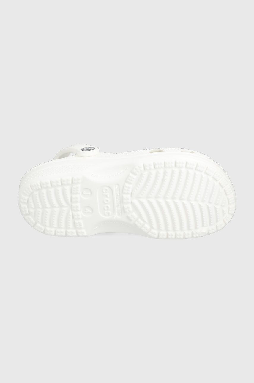 Crocs papuci culoarea alb - Pled.ro