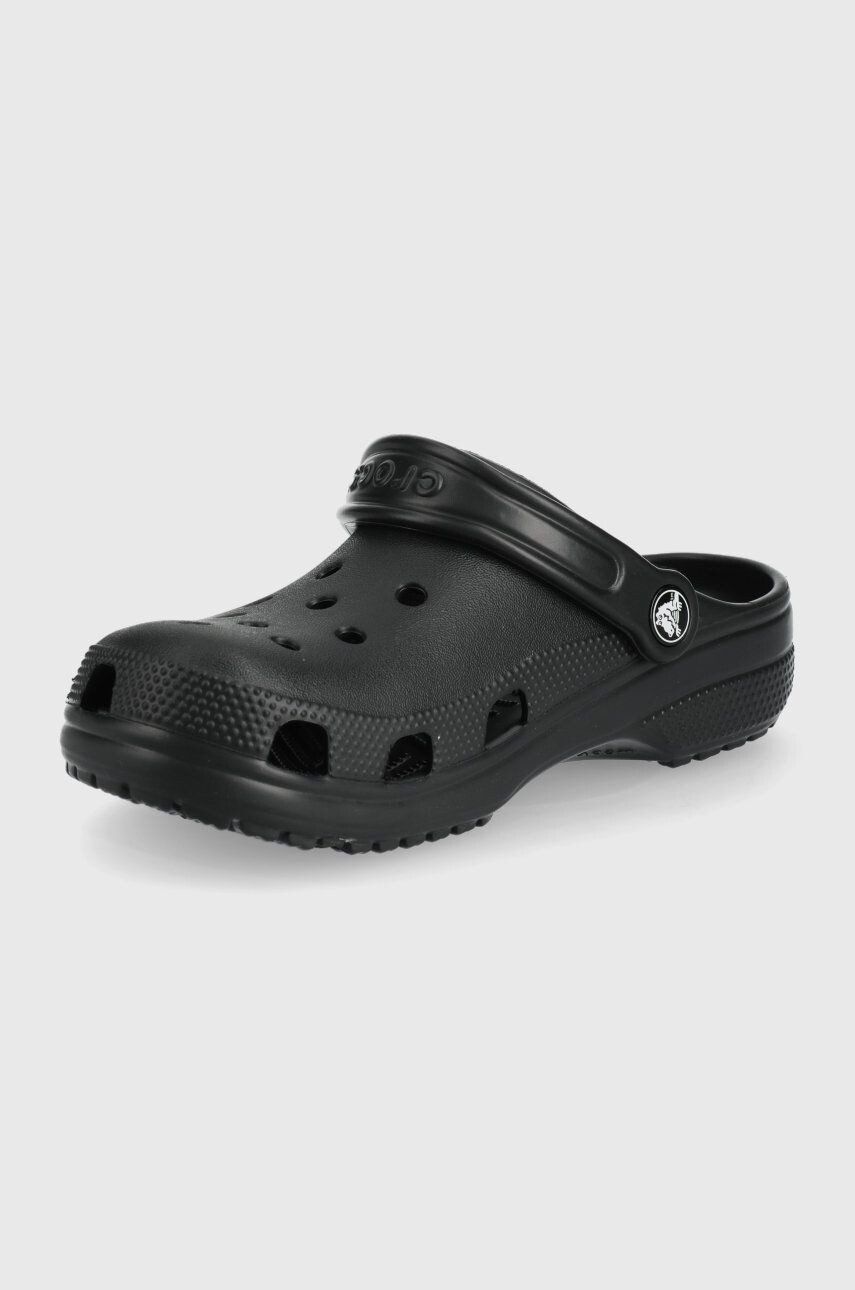 Crocs papuci culoarea negru - Pled.ro