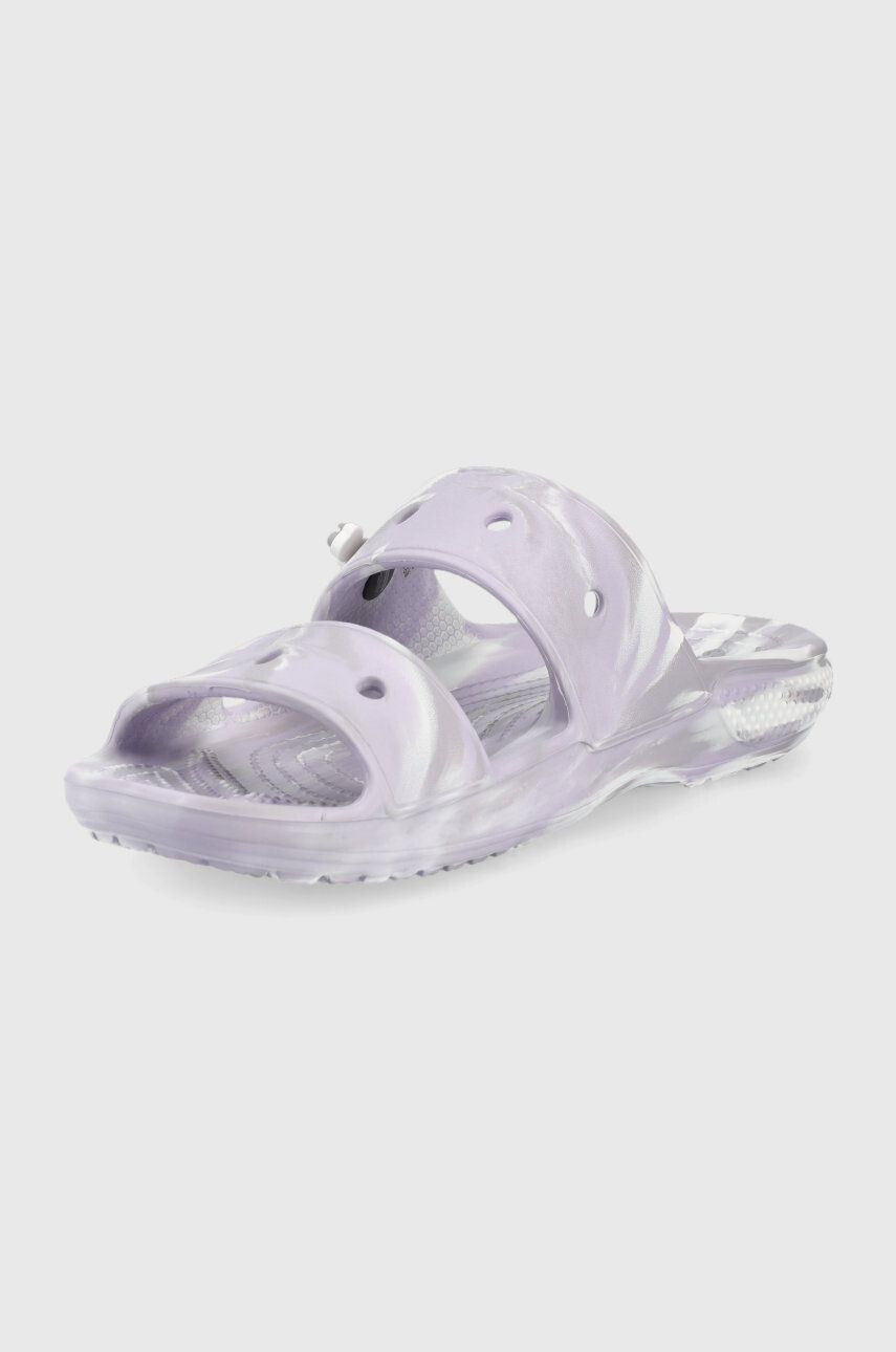 Crocs papuci CLASSIC 207701 femei culoarea violet 207701.5PT-LVND.MLT - Pled.ro