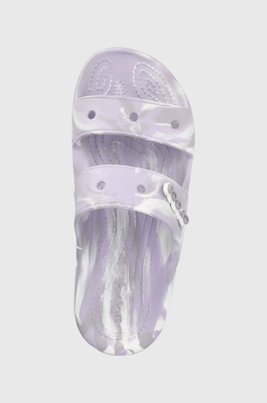 Crocs papuci CLASSIC 207701 femei culoarea violet 207701.5PT-LVND.MLT - Pled.ro