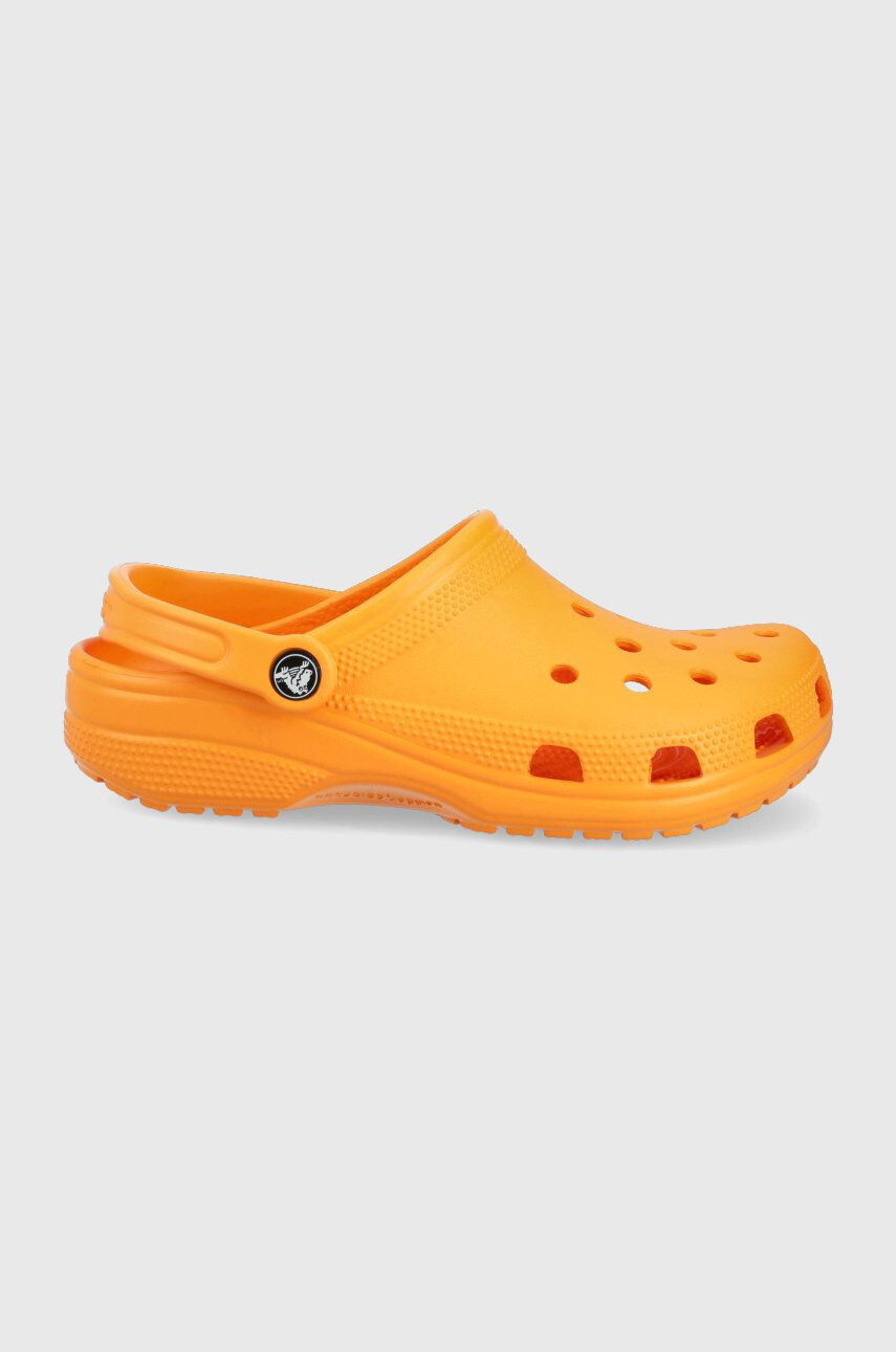 Crocs papuci femei culoarea portocaliu 10001.83A-ORANGE.ZNG - Pled.ro