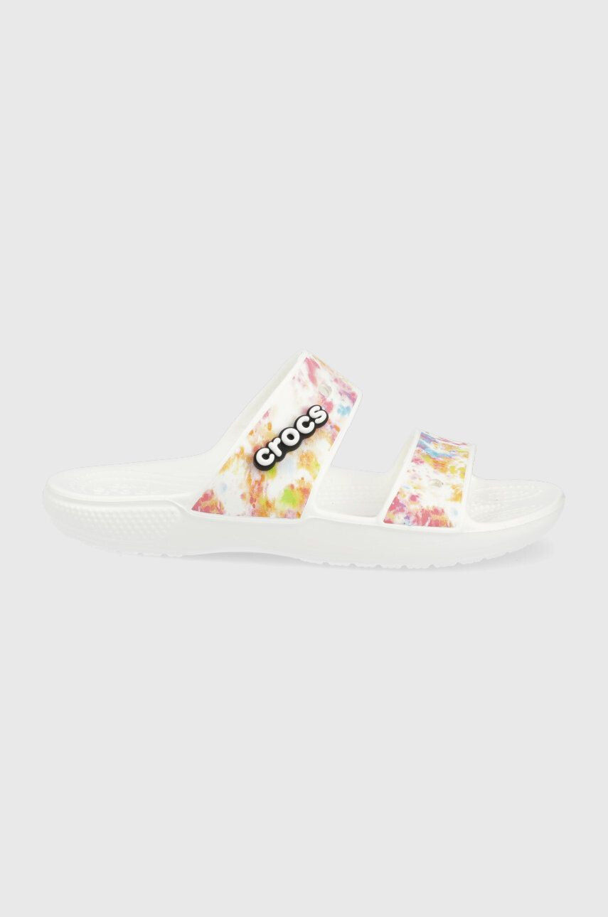 Crocs papuci CLASSIC TIE DYE 207283 femei 207283.928-MULTI.WHT - Pled.ro