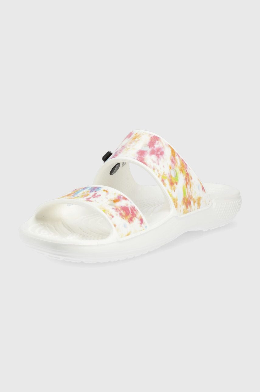 Crocs papuci CLASSIC TIE DYE 207283 femei 207283.928-MULTI.WHT - Pled.ro