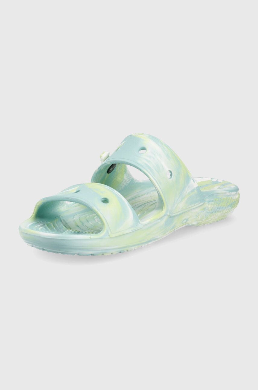 Crocs papuci CLASSIC 207701 femei 207701.4SU-PURE.WATER - Pled.ro