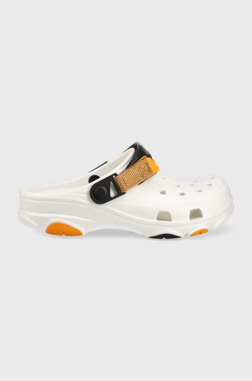 Crocs papuci culoarea alb 206340.94S-WHT.MLT - Pled.ro