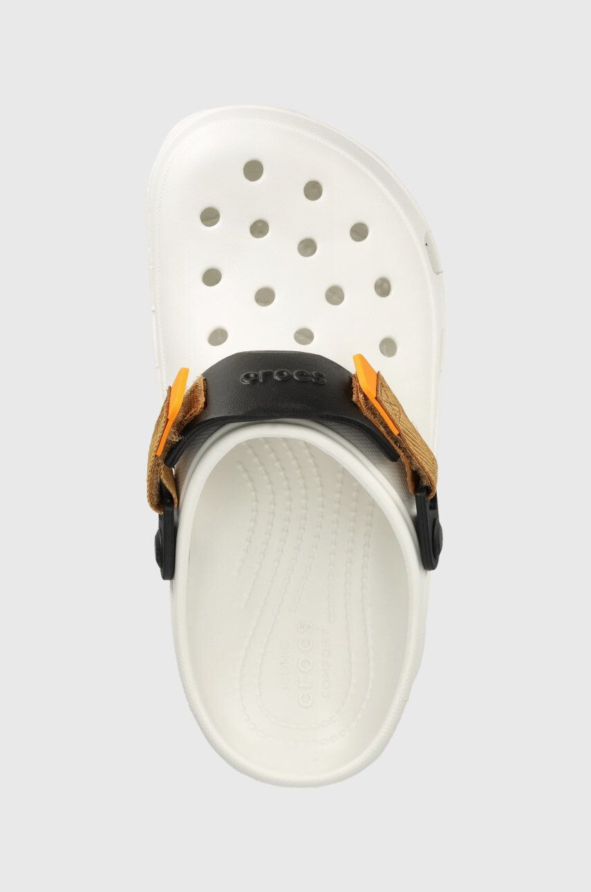 Crocs papuci culoarea alb 206340.94S-WHT.MLT - Pled.ro