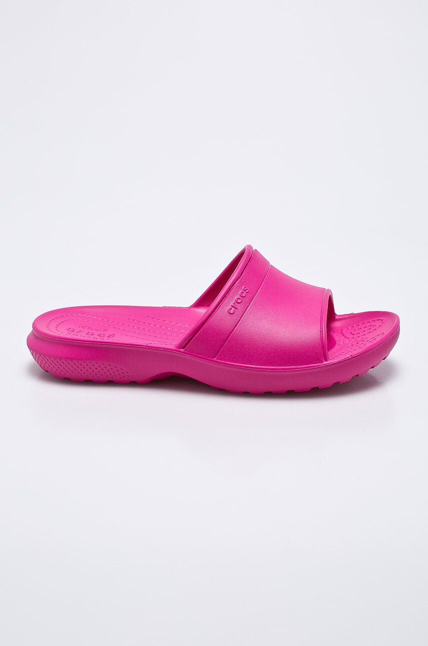 Crocs papuci CLASSIC 204067 femei culoarea roz 204067.CANDY.PINK-CANDY.PINK - Pled.ro