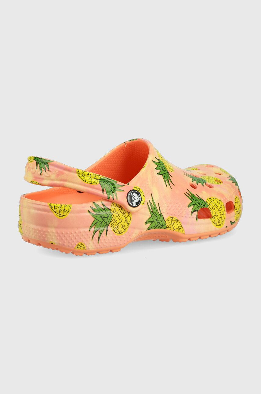 Crocs papuci femei culoarea portocaliu 207849.83F-PAPAYA.MLT - Pled.ro