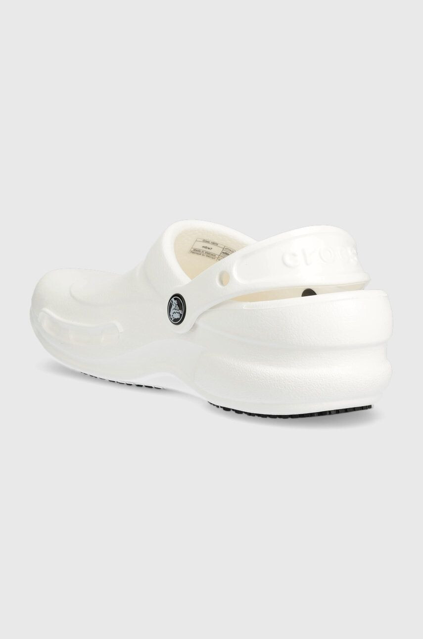 Crocs papuci culoarea alb - Pled.ro