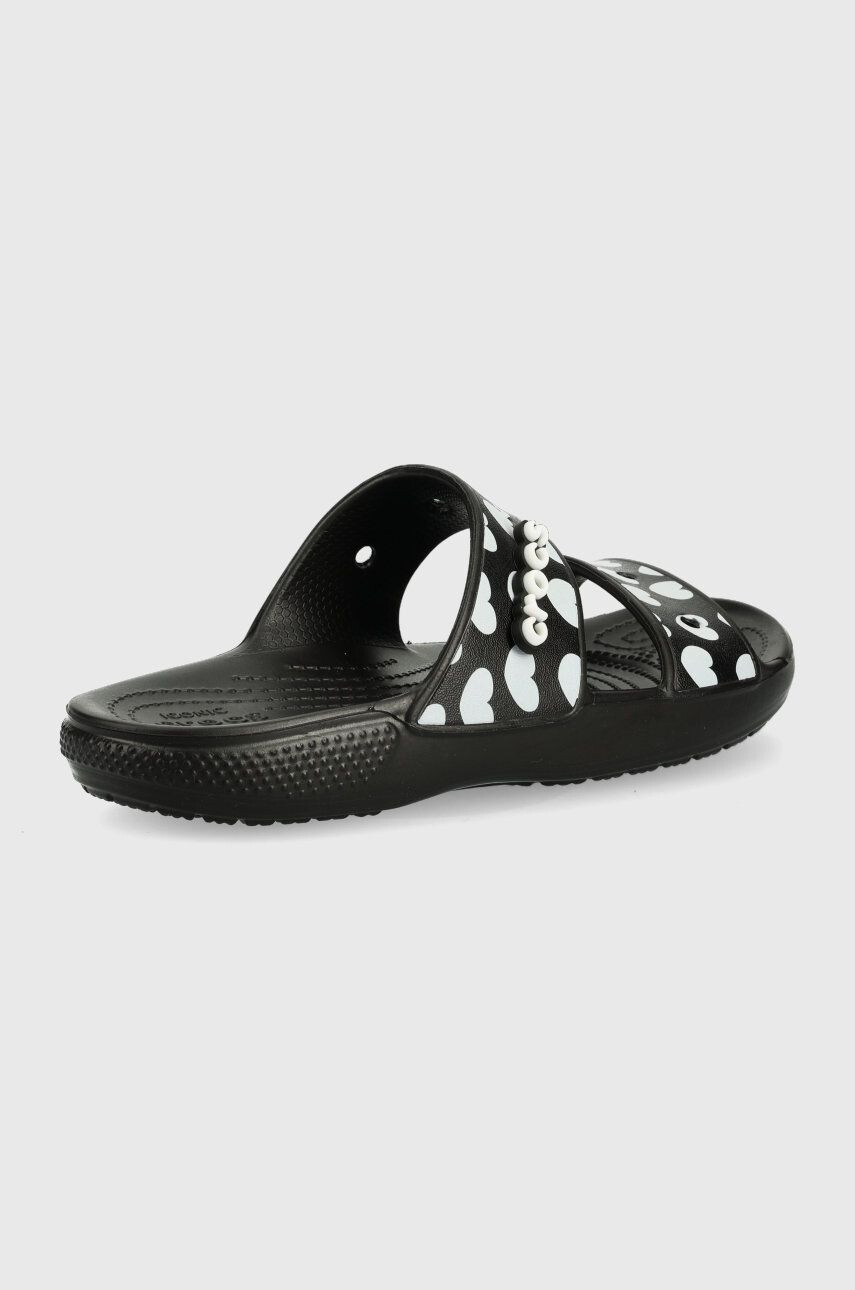 Crocs papuci femei culoarea negru - Pled.ro