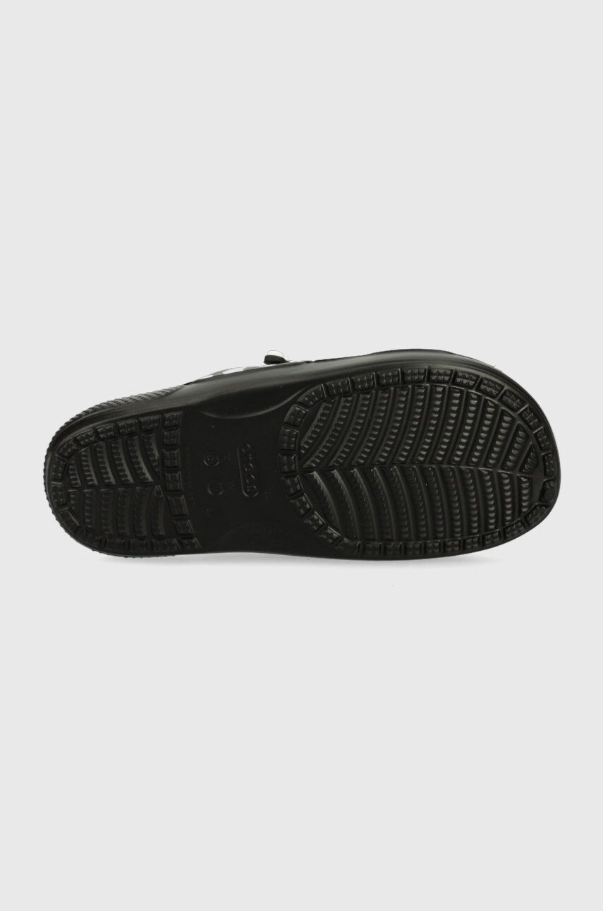 Crocs papuci femei culoarea negru - Pled.ro