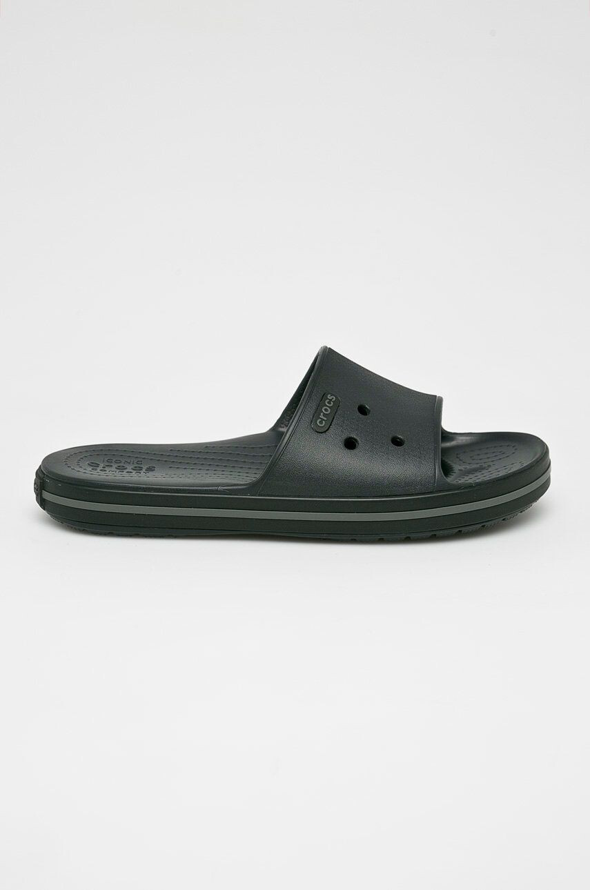 Crocs papuci CROCBAND III 205733 femei culoarea negru 205733.CROCBAND.III.SLI-mel.ice.bl - Pled.ro