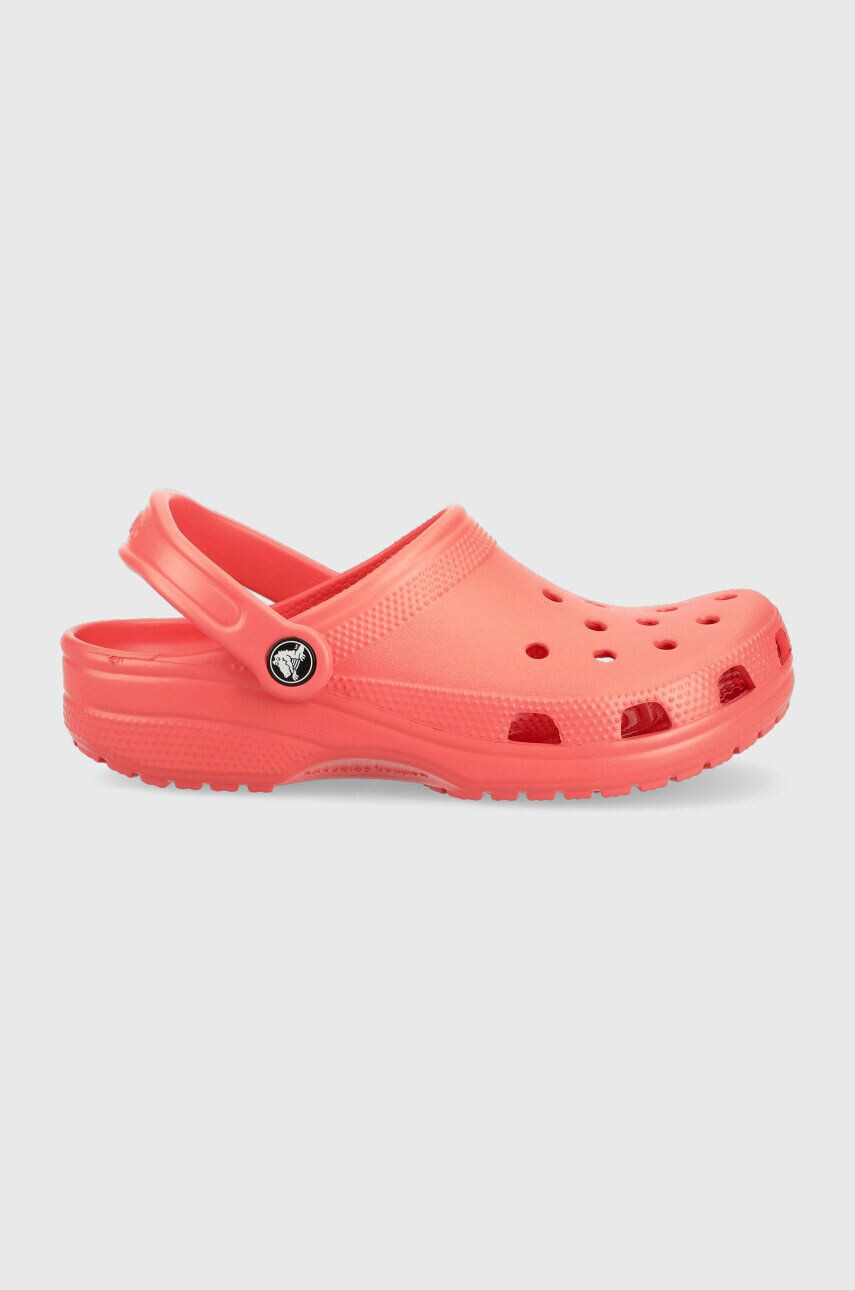 Crocs papuci Classic femei culoarea rosu 10001 - Pled.ro