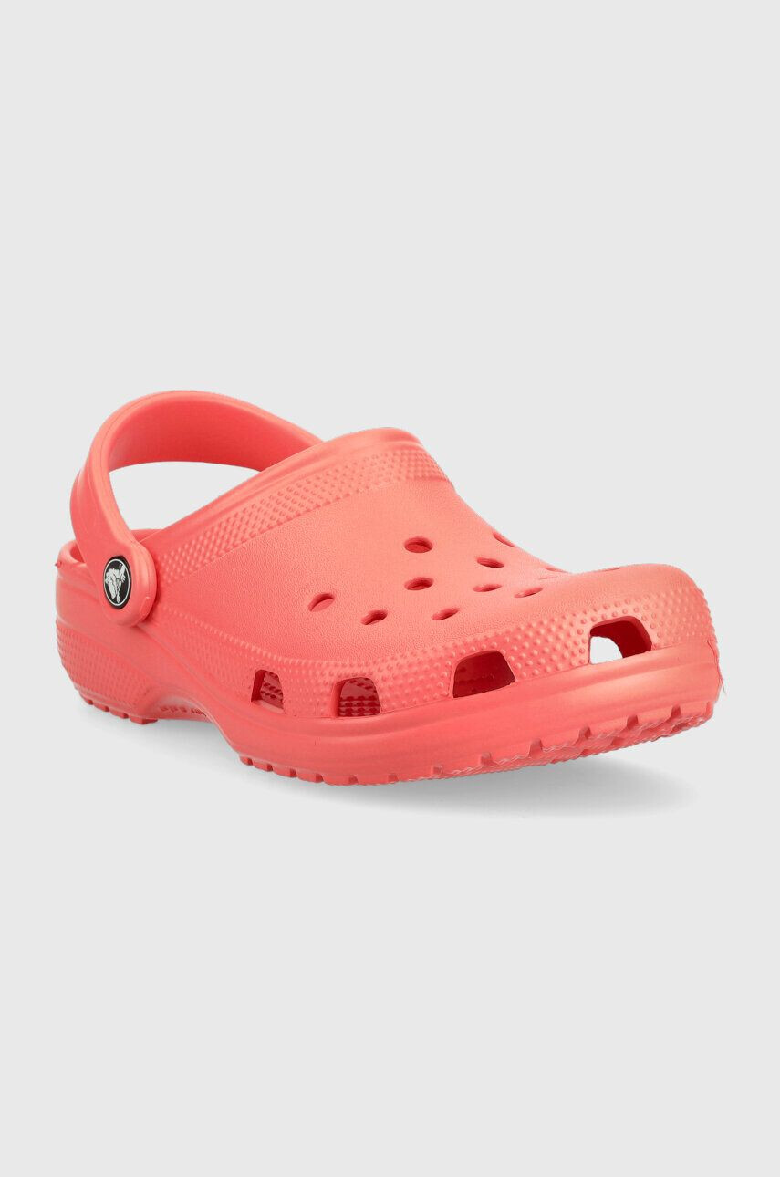 Crocs papuci Classic femei culoarea rosu 10001 - Pled.ro