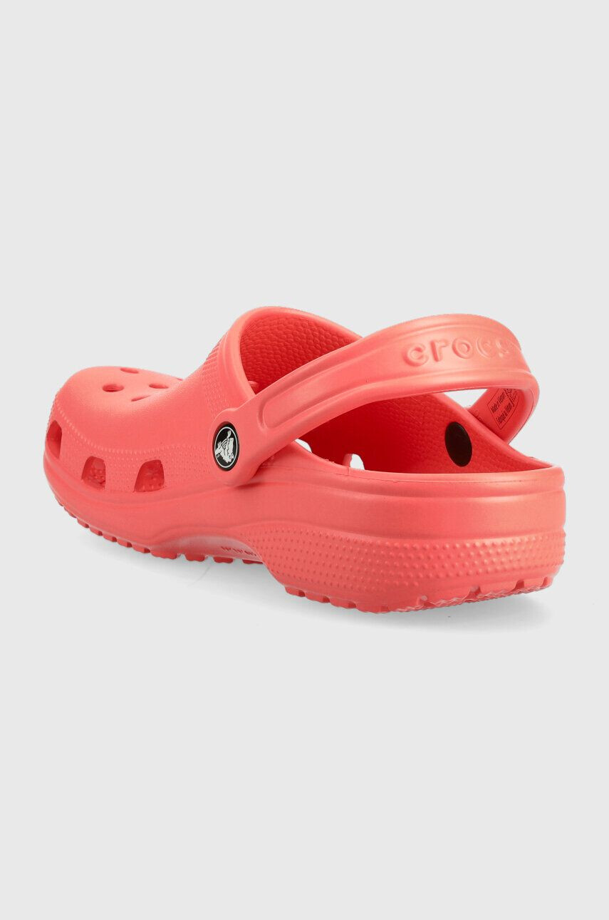 Crocs papuci Classic femei culoarea rosu 10001 - Pled.ro