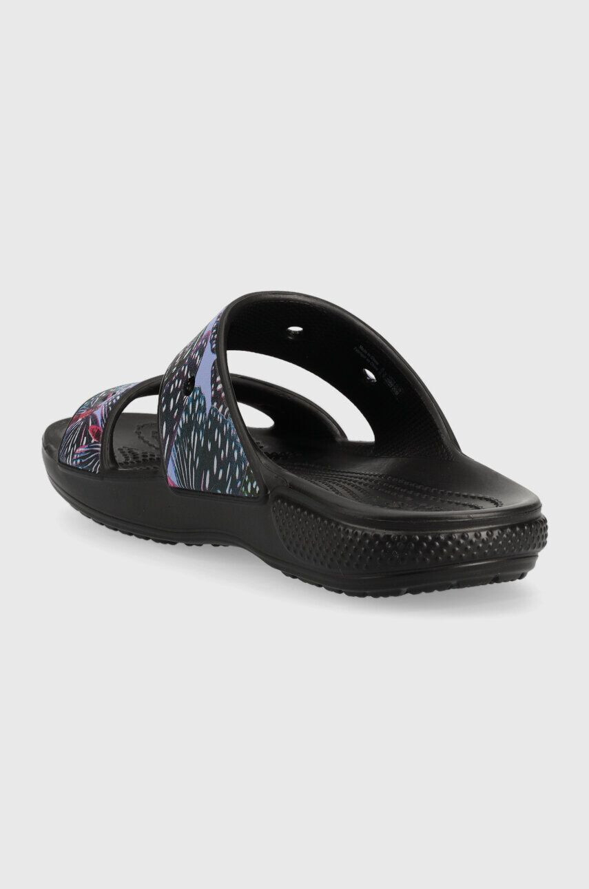 Crocs papuci Classic Butterfly Sandal femei culoarea negru 208246 208246.0C4-0C4 - Pled.ro