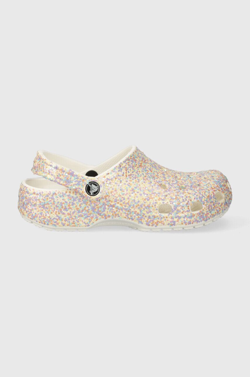 Crocs papuci Classic Glitter Clog femei 205942 - Pled.ro