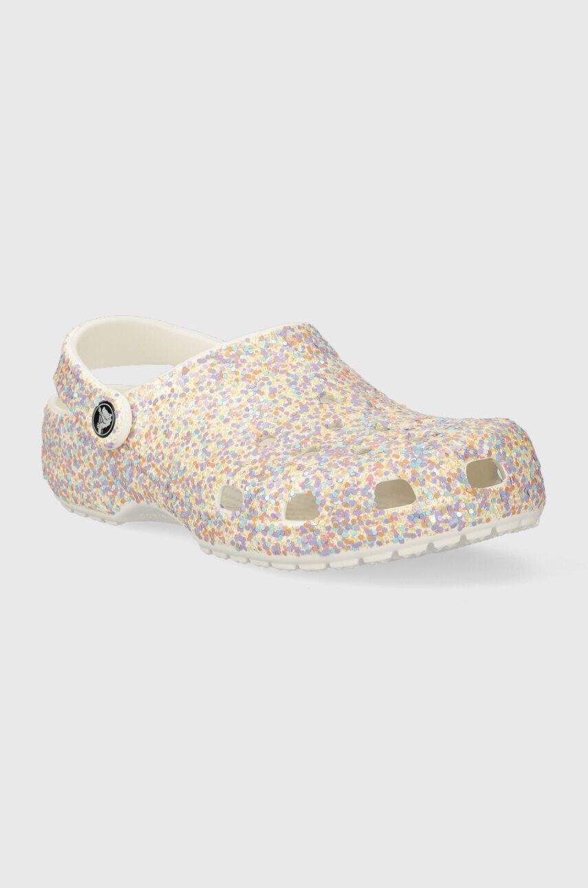 Crocs papuci Classic Glitter Clog femei 205942 - Pled.ro