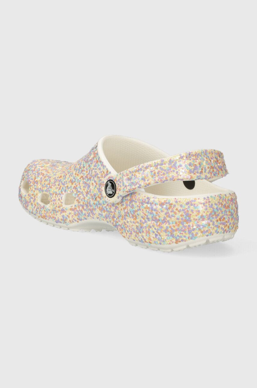 Crocs papuci Classic Glitter Clog femei 205942 - Pled.ro