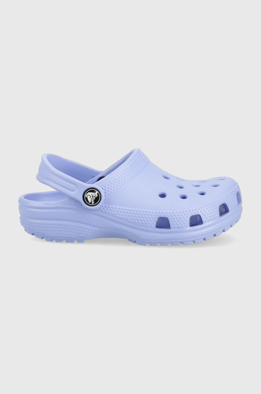 Crocs papuci CLASSIC KIDS CLOG culoarea violet - Pled.ro