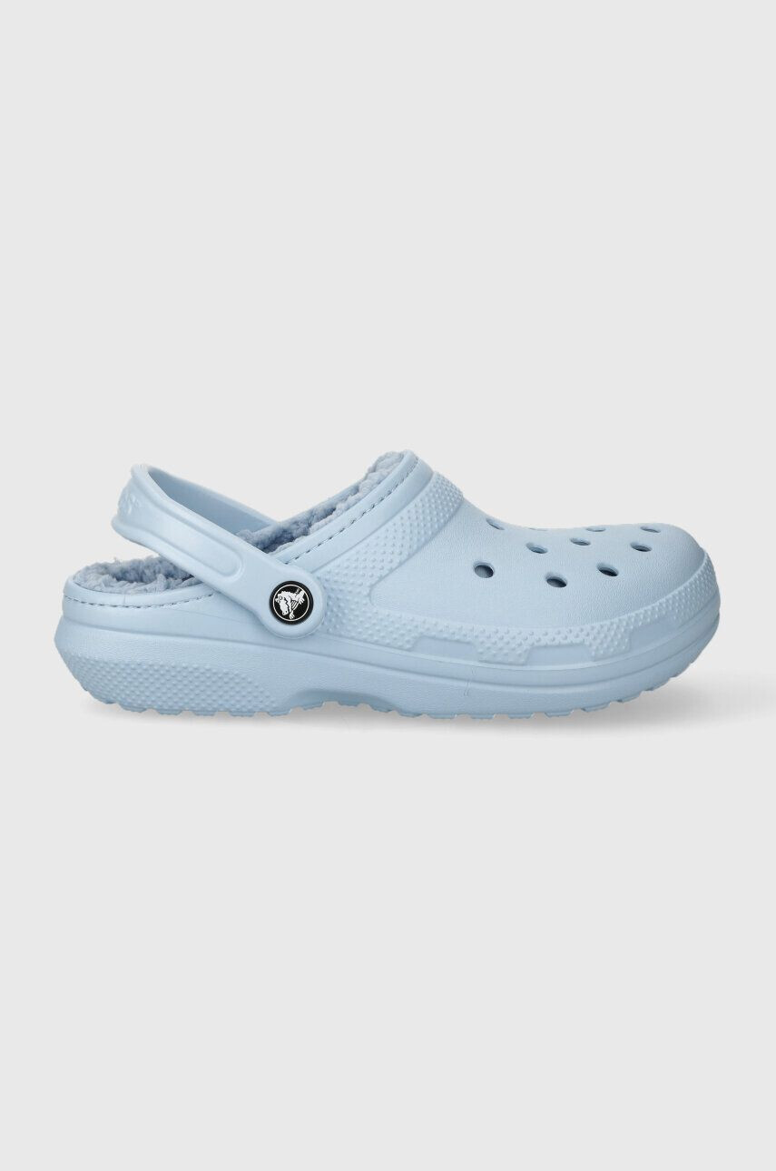 Crocs papuci Classic Lined Clog femei 203591 - Pled.ro