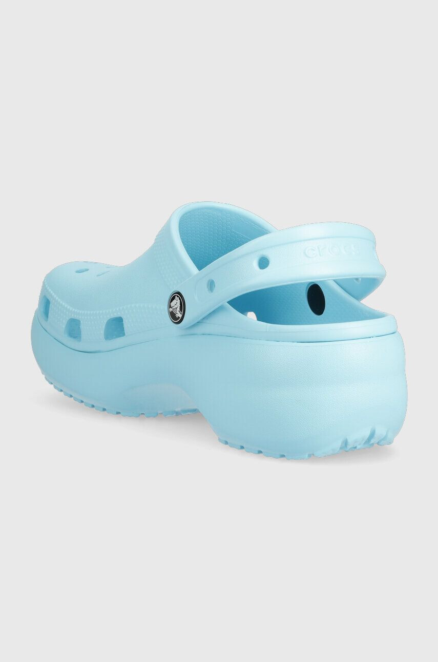 Crocs papuci Classic Platform Clog femei cu platforma 206750 - Pled.ro