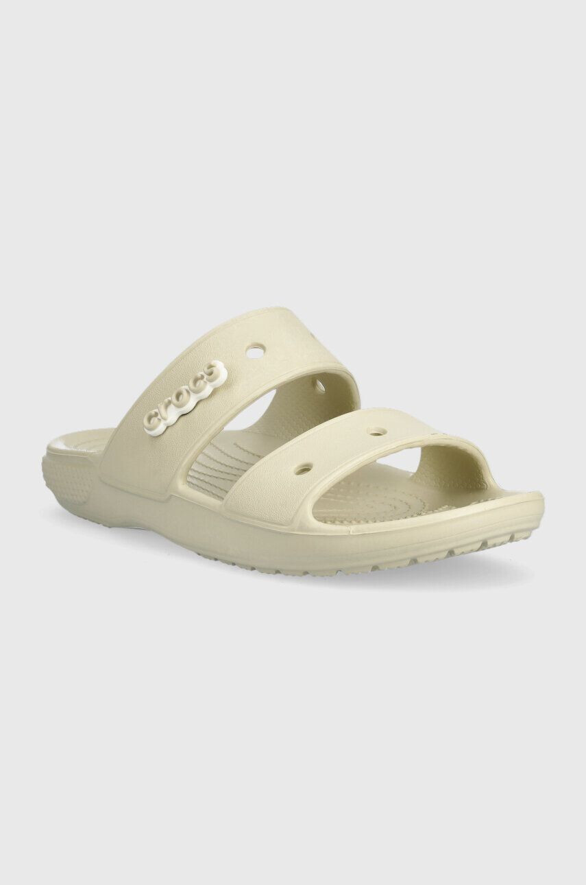 Crocs papuci Classic Sandal femei culoarea bej 206761 206761.2Y2-2Y2 - Pled.ro