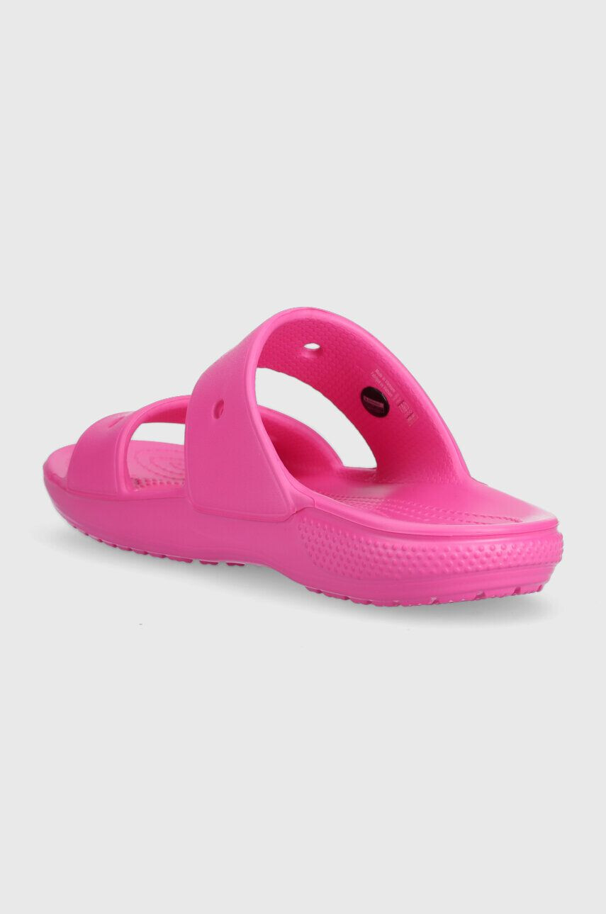 Crocs papuci Classic Sandal femei culoarea roz 206761 206761.6UB-6UB - Pled.ro