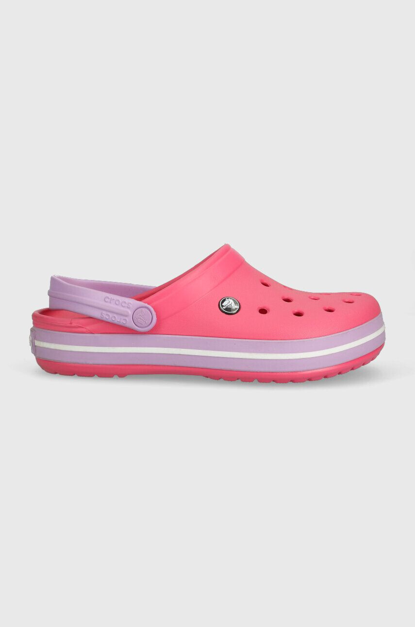 Crocs papuci Crocband femei culoarea roz 11016 - Pled.ro