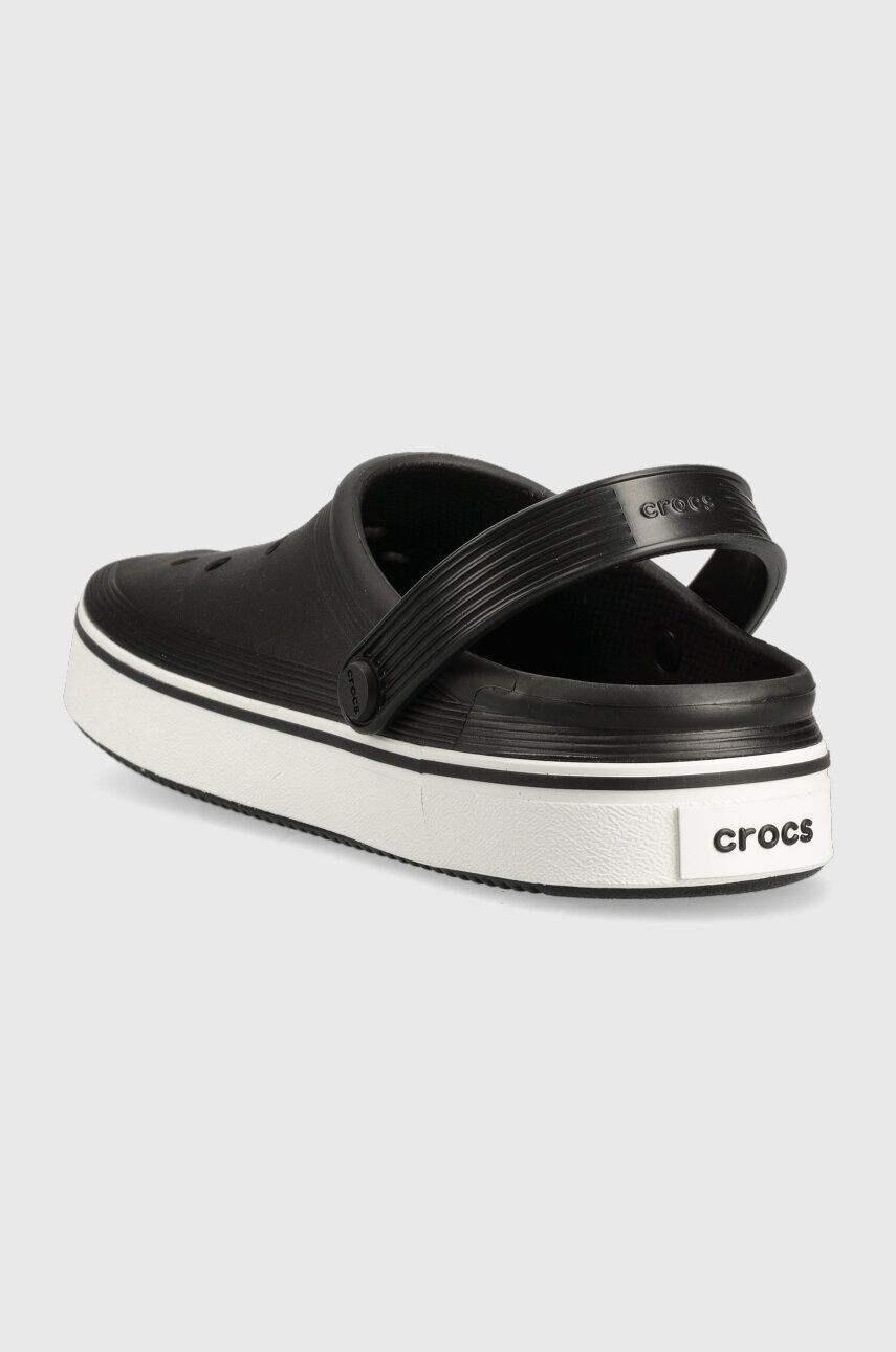 Crocs papuci Crocband Clean Clog culoarea negru 208371 - Pled.ro