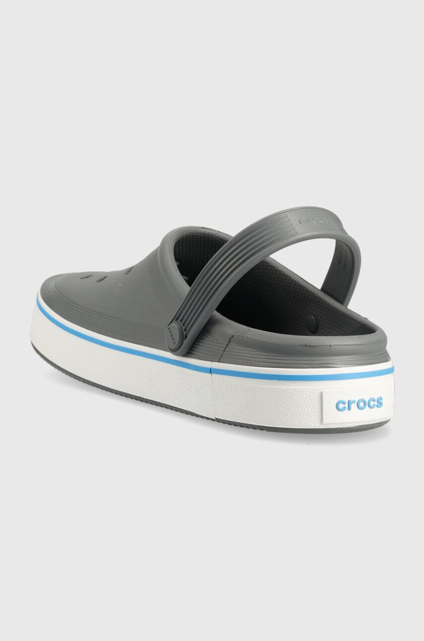 Crocs papuci Crocband Clean Clog barbati culoarea gri 208371 - Pled.ro