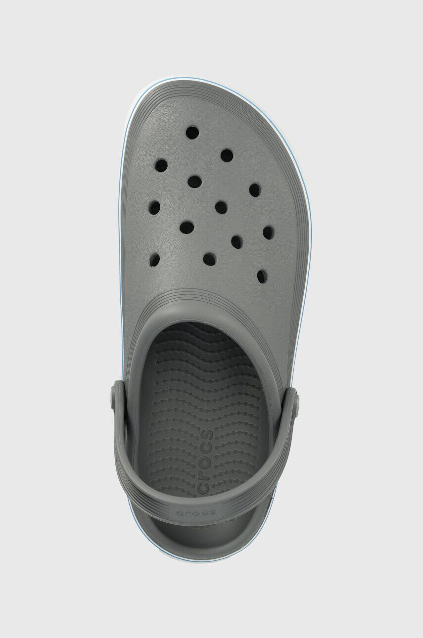 Crocs papuci Crocband Clean Clog barbati culoarea gri 208371 - Pled.ro