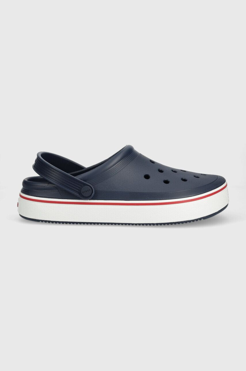 Crocs papuci Crocband Clean Clog barbati culoarea albastru marin 208371 - Pled.ro