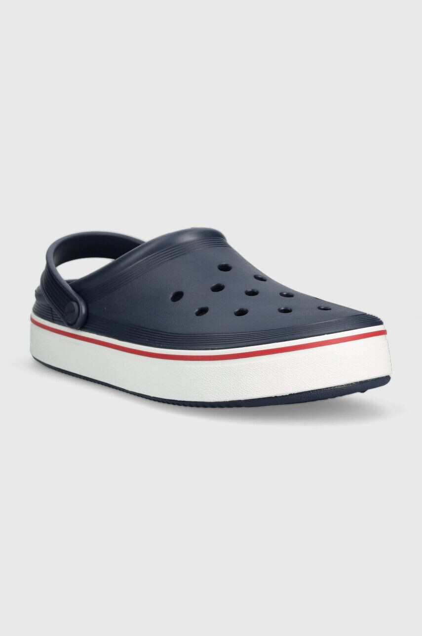 Crocs papuci Crocband Clean Clog barbati culoarea albastru marin 208371 - Pled.ro