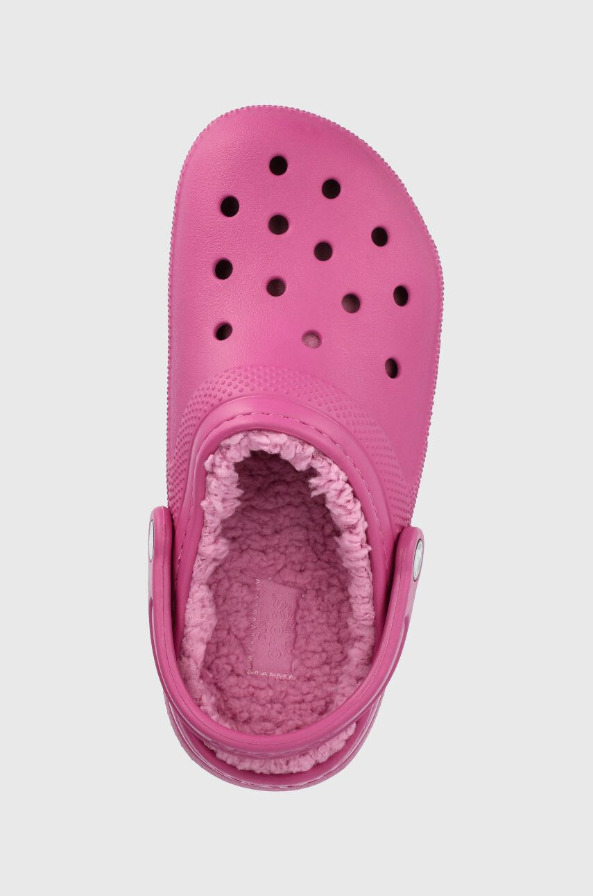 Crocs papuci de casa culoarea violet - Pled.ro