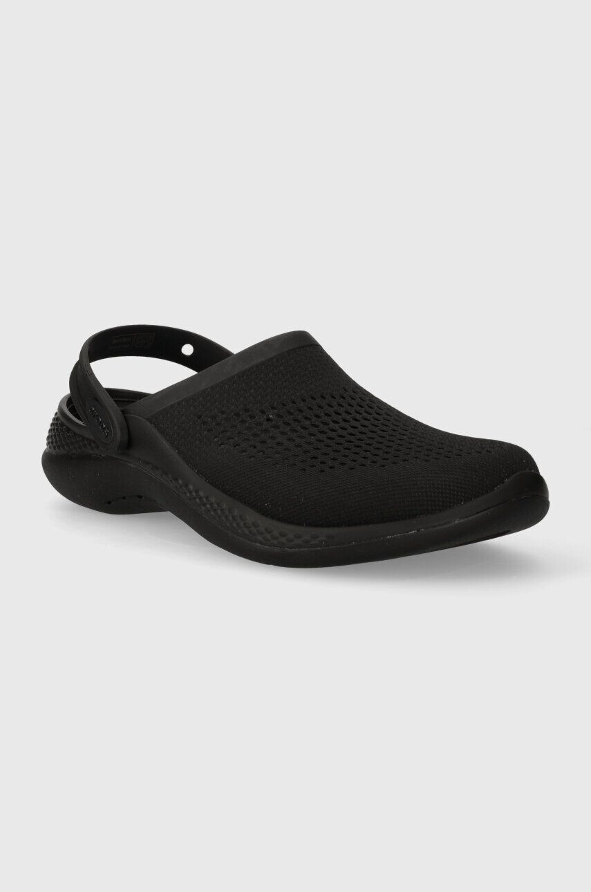 Crocs papuci Literide 360 Clog femei culoarea bej 206708 - Pled.ro