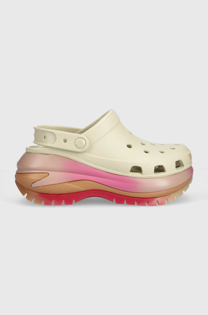 Crocs papuci Mega Crush Colordip Clog - Pled.ro