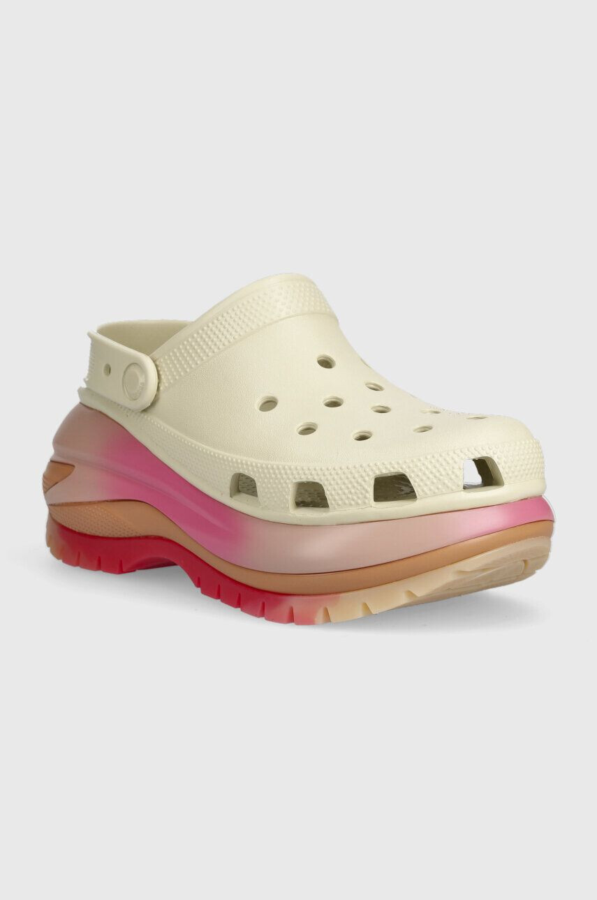 Crocs papuci Mega Crush Colordip Clog - Pled.ro