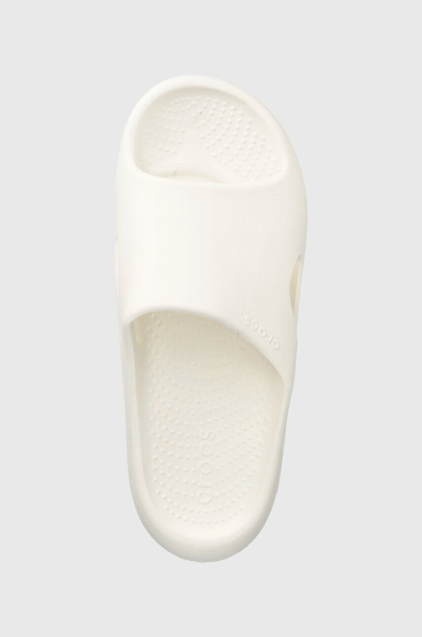 Crocs papuci Mellow Slide femei culoarea alb 208392 - Pled.ro