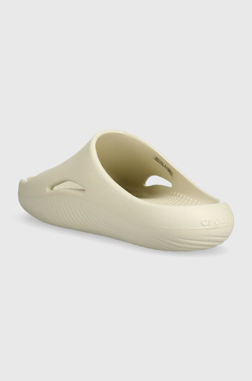 Crocs papuci Mellow Slide femei culoarea bej 208392 - Pled.ro