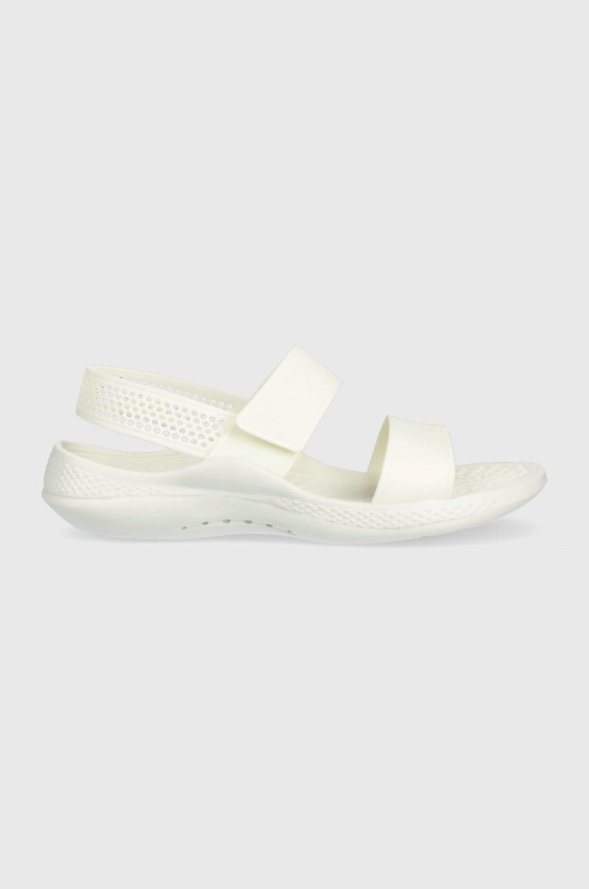 Crocs sandale femei culoarea alb 206711.1CN-AL..WHT - Pled.ro