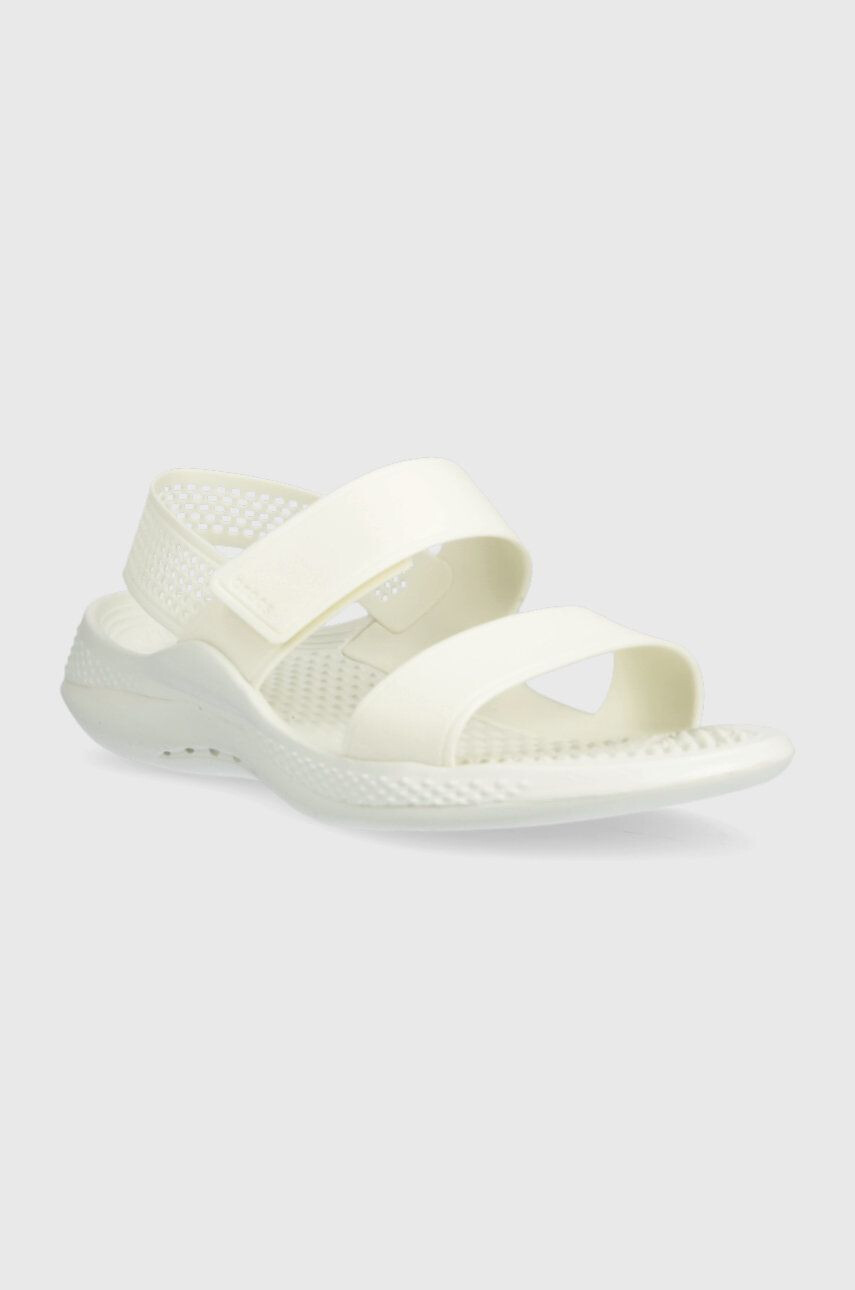 Crocs sandale femei culoarea alb 206711.1CN-AL..WHT - Pled.ro