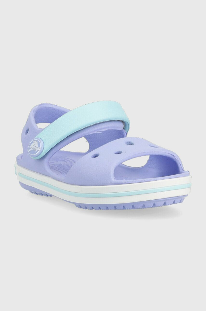 Crocs sandale copii culoarea violet - Pled.ro